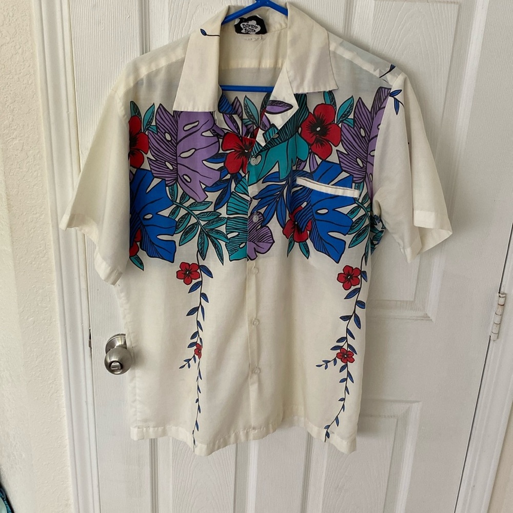 VINTAGE Hilo Hattie  Aloha/Hawaiian Shirt - L